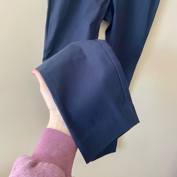 Camber & Grace by RW&Co Solid High Rise City Legging Pant Size Medium Navy Blue - Picture 3 of 10